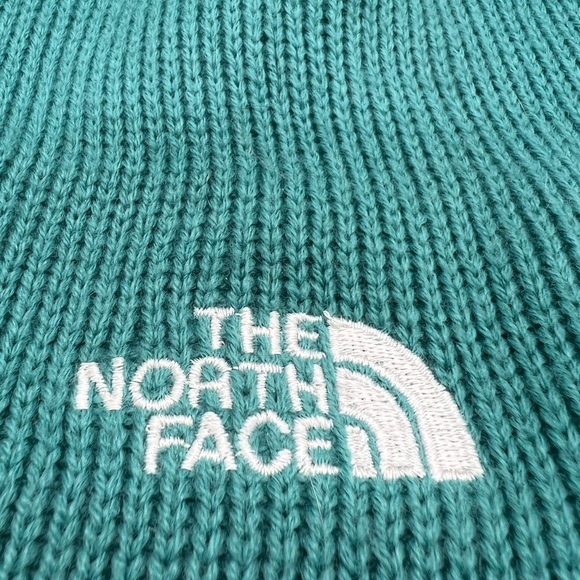 THE NORTH FACE UNISEX ACRYLIC TEAL WINTER HAT ONE SIZE FITS ALL - Picture 2 of 10